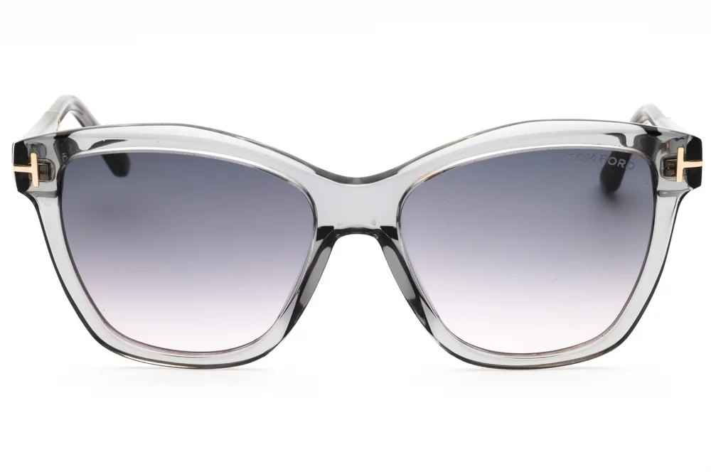 NWT Tom Ford FT1087-20A Gray Cat-Eye 54mm Sunglasses